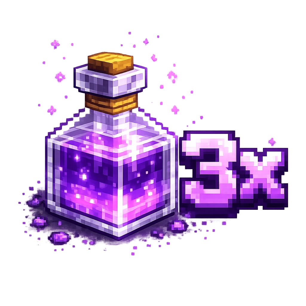 3x Playtime Potion